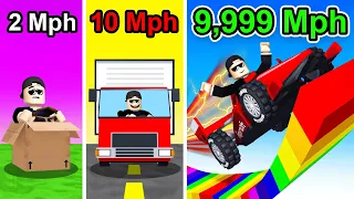 Going 4,189,940 MPH in a CAR in Roblox