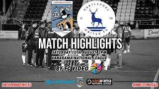 Maidenhead Utd v Hartlepool | HIGHLIGHTS | 10th Aug 2019