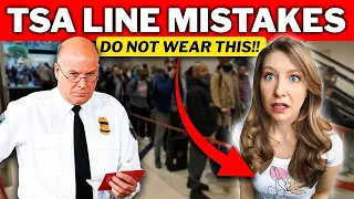 Avoid These TSA Line Mistakes at ALL COSTS! (2024 Update)