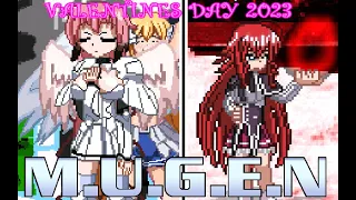 M.U.G.E.N: Ikaros VS. Rias Gremory (Valentines Day Video 2023)