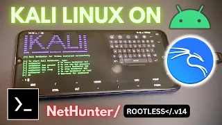 Install KALI LINUX - NetHunter ROOTLESS On Any Android Phone!