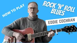 Rock 'n' Roll Blues | Eddie Cochran | Guitar Lesson