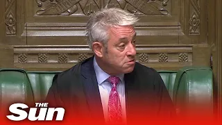 Bercow opens session slamming MPs for last night's behaviour