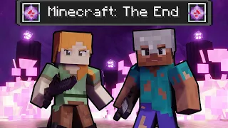 STEVE AND ALEX vs Enderdragon ANIMATED