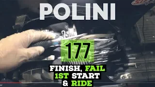 vespa POLINI 177 finishing, FAILs!, 1st start, TESTride  & cnc levers / FMPguides - Solid PASSion /