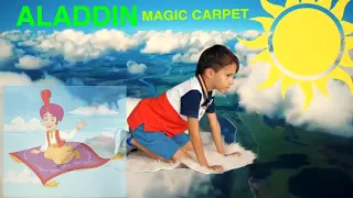 Стефан летает НА КОВРЕ САМОЛЁТЕ Аладдина. ALADDIN MAGIC CARPET PRANK 0+