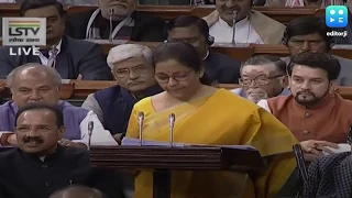 Watch: Finance Minister Nirmala Sitharaman recite a Kashmiri poem during #Budget2020 speech