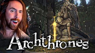 Dark Souls Archthrones: Gameplay Showcase | Asmongold Reacts