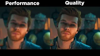 Performance VS Quality PS5 Comparison - Star Wars Jedi Survivor