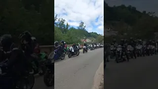 Înmormântare Alex Alexandru, din Gura Bărbulețului, tânărul motociclist mort