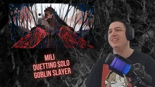 French Guy First Time Reacting To Mili - Duetting Solo (Goblin Slayer -ANOTHER ADVENTURER Ending )
