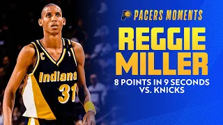 Reggie Miller Scores 8 Points in 9 Seconds to Beat Knicks (May 7, 1995) | Indiana Pacers