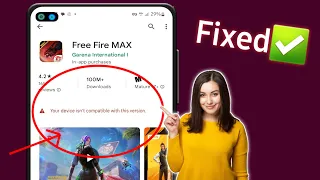 Your Device Isn't Compatible With This Version Android Fix Free Fire Max | free fire max 2023