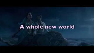 A Whole New World Lyrics (Aladdin) - Mena Massoud, Naomi Scott