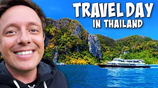 Travel Day in Thailand 🇹🇭 Koh Phi Phi Ferry Adventures