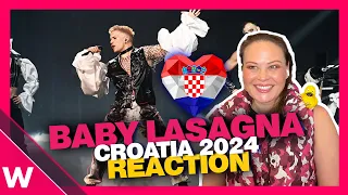 🇭🇷 Reacting to Croatia’s Eurovision 2024 song | Baby Lasagna “Rim Tim Tagi Dim”