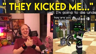 Philza Can't Stop Laughing After Seeing Etoiles Rage Quit In The Qsmp Minecraft