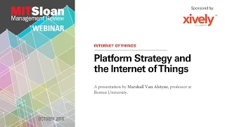 Platform Strategy and the Internet of Things