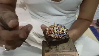 Temple Jewellery Making  World Famous Govt of India GI Products Temple Jewellery of Nagercoil