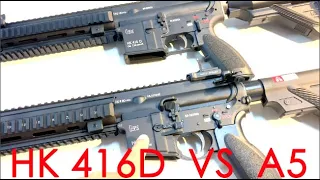 UMAREX / VFC HK416D VS 416A5 到底差異在哪？