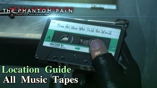 Metal Gear Solid V: The Phantom Pain ★ All Music Cassette Tapes [Location Guide]
