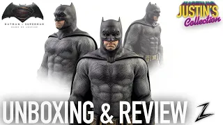 Hot Toys Batman BvS Custom 1/6 Headsculpt Zhao Unboxing & Review