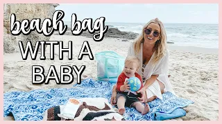 WHAT'S IN MY BEACH BAG FOR BABY! BEACH TIPS WITH A 1 YEAR OLD | OLIVIA ZAPO