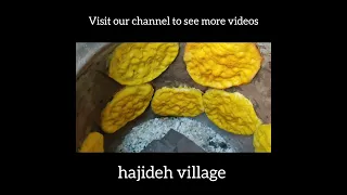 GRANDMA COOKING TANDOORI BREAD | VILLAGE LIFE COOKING | RELAXING COUNTRYSID HAJIDEH