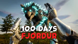 I Have 100 DAYS to Beat ARK FJORDUR!