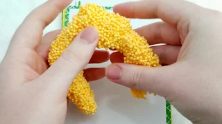 Countin Fun Shapes 1-10 with Sculpting DIY Foam Learning Foam Beads