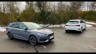 PLUG-IN-DUEL: Audi A3 vs. Cupra Leon - samme PHEV-teknik men KÆMPE forskel