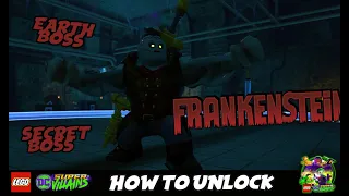 *HOW TO UNLOCK  FRANKENSTEIN*  SECRET BOSS - Lego DC Super Villains