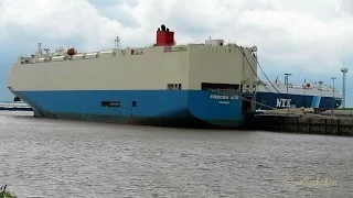 car carrier FREEDOM ACE H9BS IMO 9293662 Emden roro cargo seaship Autotransporter