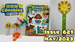 CBeebies magazine, issue 621, May/2023 with Fun garden play set! 👨‍🌾🪴