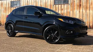 2021 #Honda #HRV Sport Review, Tour And Test Drive (POV)