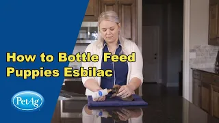 How to Bottle Feed Puppies - Esbilac Puppy Milk Replacer