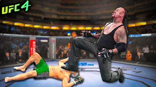 Old Bruce Lee vs. Undertaker | WWE Master (EA sports UFC 4)