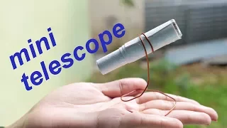 How to make a mini telescope | MR SHA