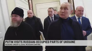 Russia's Putin makes surprise trip to occupied Mariupol