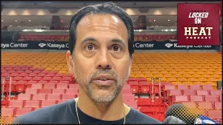 Erik Spoelstra Press Conference Before Heat vs Celtics Game 3