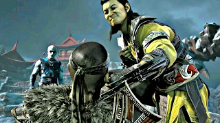 MK1 Shang Tsung Kills Shao Kahn Scene (MK12 2023) PS5 Mortal Kombat 1