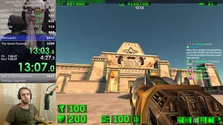 Serious Sam:The First Encounter [old wr] Speedrun Any% 31:02 IGT/31:10 RTA EASY