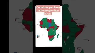 #chad #population #africa #shorts