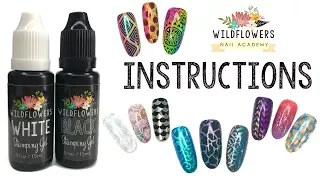 Wildflowers Stamping Gel Instructions