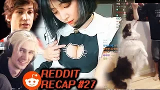 xQc Does Dog Tricks and Reacts to Memes Made by Viewers | Reddit Recap #27