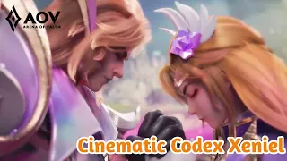 Cinematic Codex Xeniel (valor pass) Second Skin valentine Lubu and Diao Chan | Arena of Valor