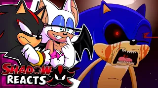 Shadow & Rouge REACT To Tail's Halloween & Knuckles' Night!