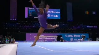 Simone biles 🇺🇲 Wins the Floor exercise Title/ 2023 WAG World Championships