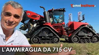 Case IH Quadrtrac 715 CV🔥: la prima volta al lavoro!