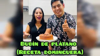 BUDIN DE PLATANO (RECETA DOMINGUERA)